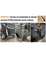 Big Bag bois de chauffage ventilé 96x96x132 cm | CONTAINERS SERVICE