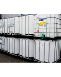 standard rinsed 1000 liters tank