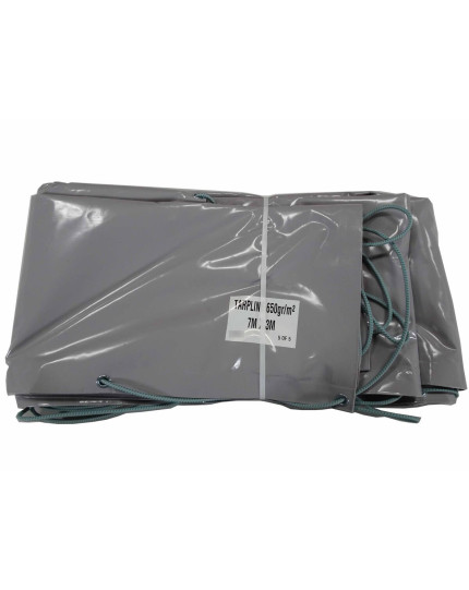 Bâche 5x3 polyester enduit PVC pour benne de camion