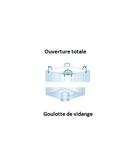 Big Bag ré-emploi 95x95x100 1000kg vendu /10 pièces