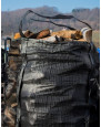 big bag for firewood with emptying skirt 96x96x132