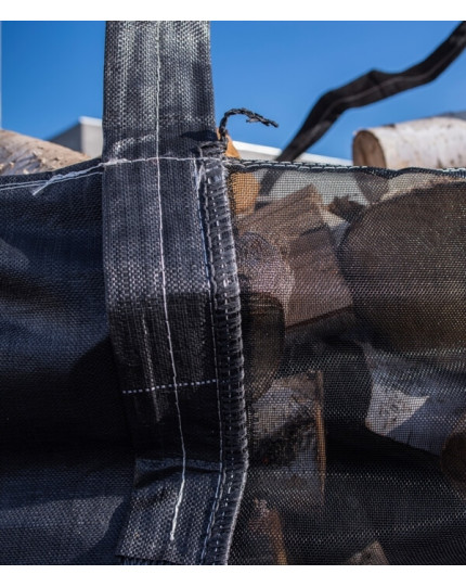 big bag for firewood with emptying skirt 96x96x132